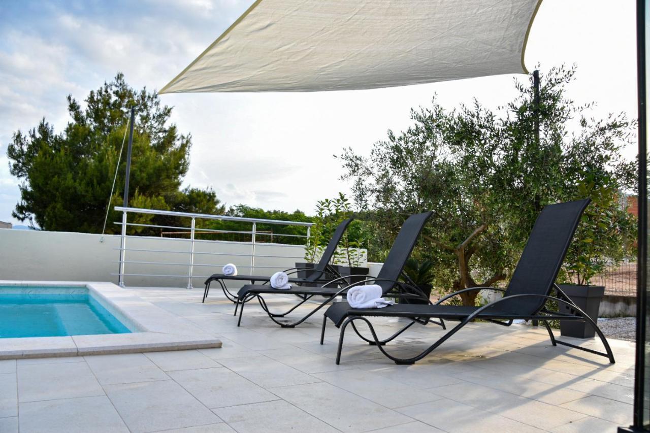 Villa Sportiva Zadar With Private Heated Pool Bagian luar foto
